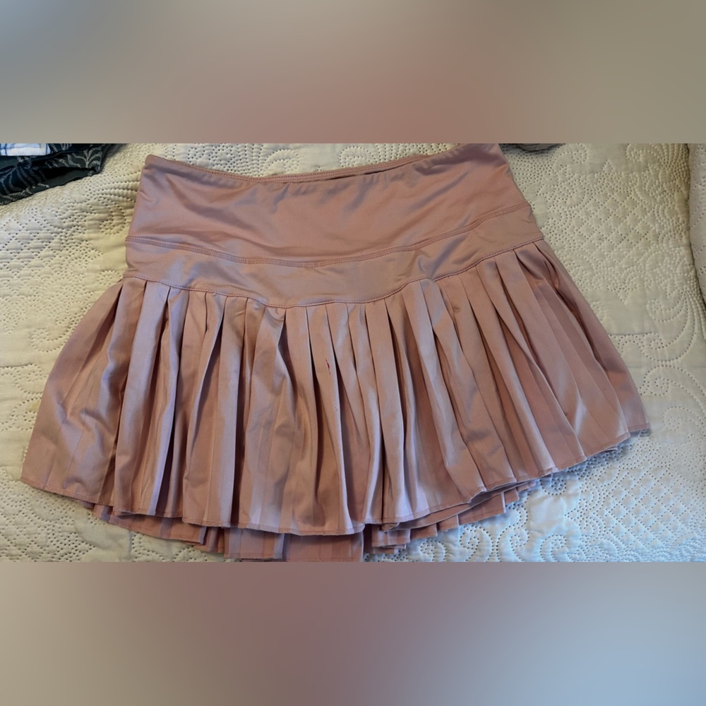 Light pink Goldhinge skort